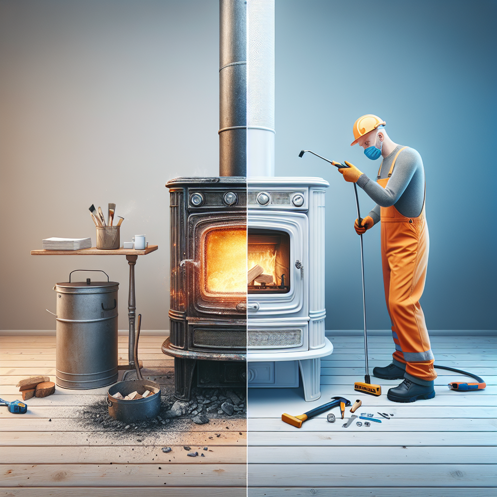 Kaminofen-Renovierungsservices