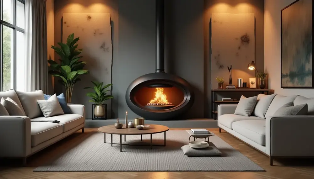die-vorteile-eines-runden-pellets-kaminofens-im-modernen-wohnraum